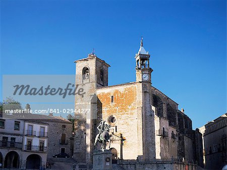 San Martin church, Trujillo, near Caceres, Extremadura, Spain, Europe