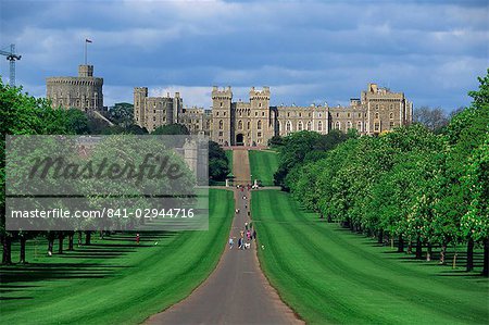 Long Walk from Windsor Castle, Berkshire, England, United Kingdom, Europe