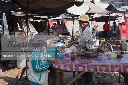 Market in Kompong Thom, Cambodia, Indochina, Southeast Asia, Asia