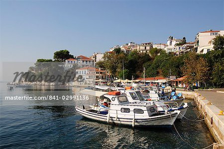 Skiathos Town, Skiathos, Sporades Islands, Greek Islands, Greece, Europe