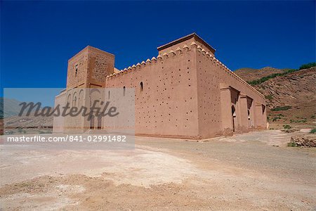 Tin Mall mosque, dating from 1153, Tizi-n-Test Pass, Morocco, North Africa, Africa