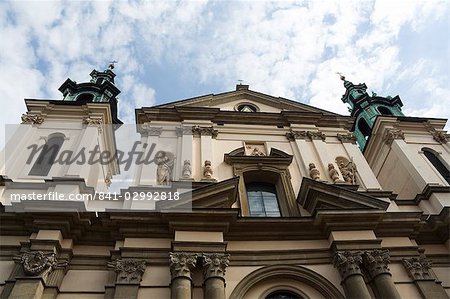 Church of St. Anne's, one of Poland's most beautiful Baroque churches, Old Town District (Stare Miasto), Krakow (Cracow), UNESCO World Heritage Site, Poland, Europe