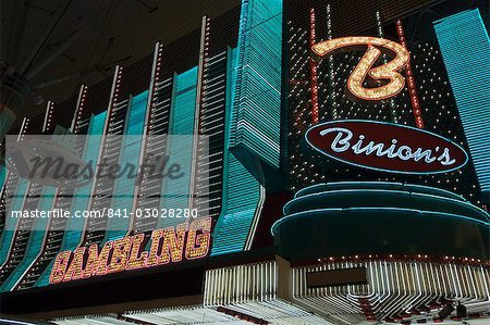 Binion's, Fremont Street, the older part of Las Vegas, Nevada, United States of America, North America