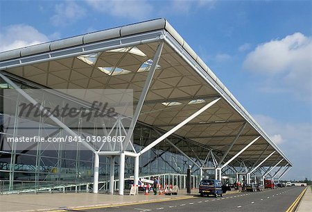 Stansted Airport terminal, Stansted, Essex, England, United Kingdom, Europe