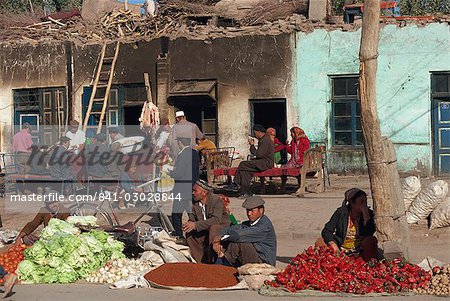 Sunday Market, Kashgar, Xinjiang Province, China, Asia