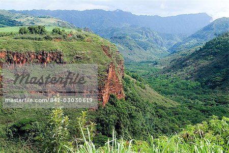 Waimea Canyon view, Kauai, Hawaii, United States of America, North America