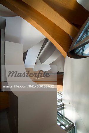 Interior Walt Disney Concert Hall Part Of Los Angeles