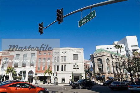 Rodeo Drive, Beverly Hills, California, United States of America, North America