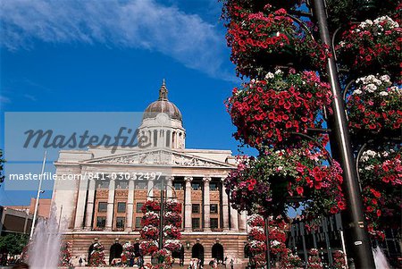 Council House, Market Square, Nottingham, Nottinghamshire, England, United Kingdom, Europe