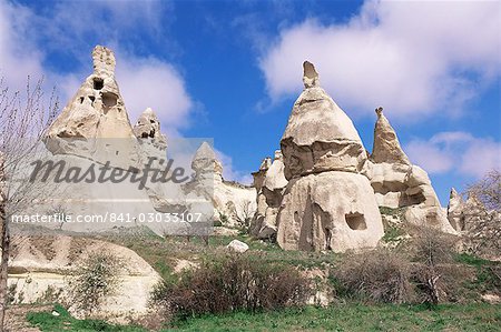 Valley of Goreme, UNESCO World Heritage Site, central Cappadocia, Anatolia, Turkey, Asia Minor, Asia