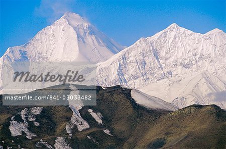 Annapurna range seen from MUKtinath, Nepal