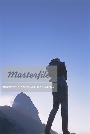 Statue,Sugar Loaf,Rio de Janeiro,Brazil,South America