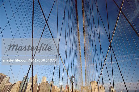 Brooklyn Bridge,New York City,New York,United States of America,North America