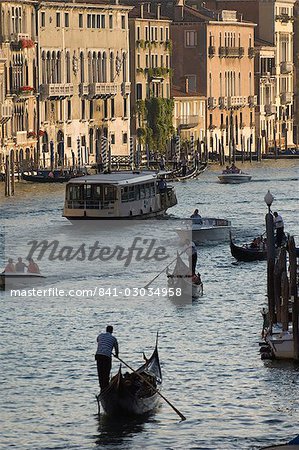 Boat Traffic,Grand Canal,Venice,Italy