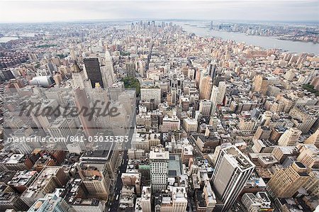 Over Manhattan,New York City,New York,United States of America,North America