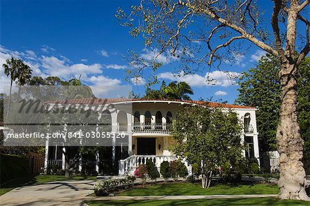 Mansions of the rich and famous, Beverly Hills, Los Angeles California, United States of America, North America