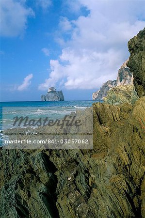 Pan di Zuccuero, west coast, island of Sardinia, Italy, Mediterranean, Europe Pan di Zuccuero, west coast, island of Sardinia, Italy, Mediterranean, Europe