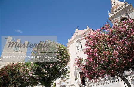 St. Giuseppe Church, Taormina, Sicily, Italy, Europe