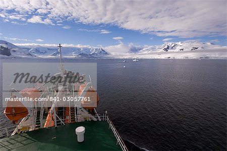 Antarctic Dream ship, Gerlache Strait, Antarctic Peninsula, Antarctica, Polar Regions