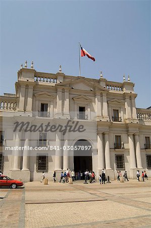 Palacio de la Moneda, Santiago, Chile, South America Palacio de la Moneda, Santiago, Chile, South America