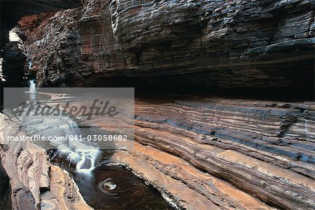 Hancock Gorge, Karijini National Park, Pilbara, Western Australia, Australia, Pacific Hancock Gorge, Karijini National Park, Pilbara, Western Australia, Australia, Pacific