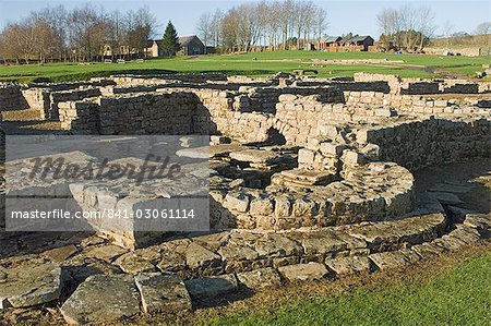 Roman Fort and settlement at Vindolanda, south side of Roman Wall, UNESCO World Heritage Site, Northumbria, England, United Kingdom, Europe Roman Fort and settlement at Vindolanda, south side of Roman Wall, UNESCO World Heritage Site, Northumbria, England, United Kingdom, Europe