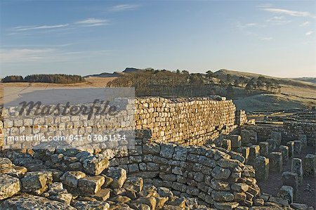 Detail of the furnace and granary floor, Housesteads Roman Fort, looking east, Hadrians Wall, UNESCO World Heritage Site, Northumbria, England, United Kingdom, Europe Detail of the furnace and granary floor, Housesteads Roman Fort, looking east, Hadrians Wall, UNESCO World Heritage Site, Northumbria, England, United Kingdom, Europe