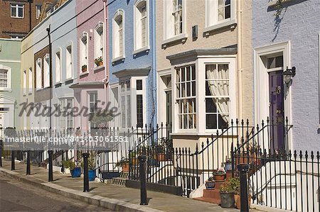 A street in Chelsea, London, England, United Kingdom, Europe