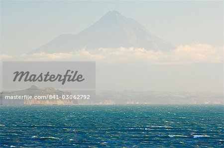 Mount Egmont (Mount Taranaki), and North Taranaki Bight, North Island, New Zealand, Pacific