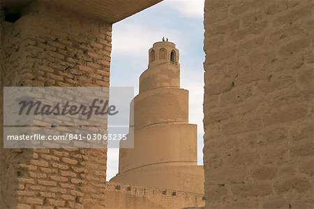 Al Malwuaiya Tower (Malwiya Tower), Samarra, Iraq, Middle East