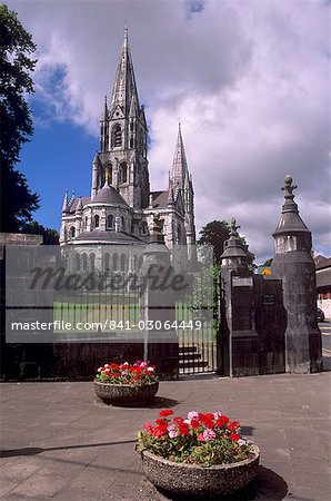 St. Finbarr's Cathedral, neogothic style, dating from 19th century, Cork, County Cork, Munster, Republic of Ireland, Europe