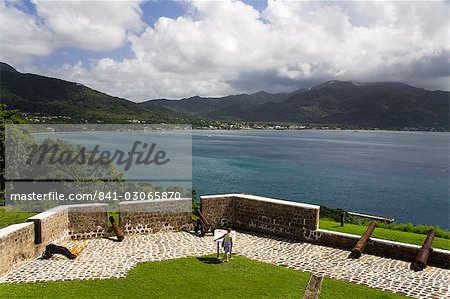 Fort Shirley in Cabrits National Park, Portsmouth, Dominica, Lesser Antilles, Windward Islands, West Indies, Caribbean, Central America