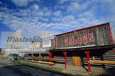 Saloon exterior, Reedpoint, Stillwater County, Montana, United States of America, North America