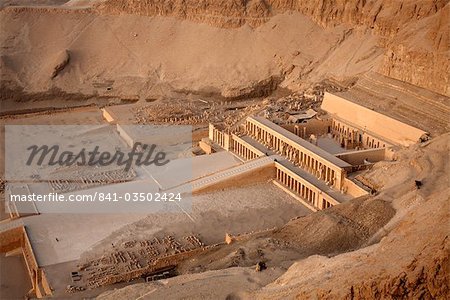 Deir al Bahri, Funerary Temple of Hatshepsut, Thebes, UNESCO World Heritage Site, Egypt, North Africa, Africa