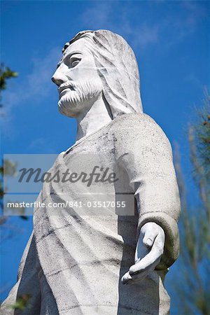 Statue of Jesus Christ, Park Naciones Unidas El Pichacho (United Nations Park),Tegucigalpa, Honduras, Central America