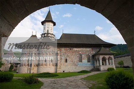 Sucevita Monastery, UNESCO World Heritage Site, Bucovina, Romania, Europe