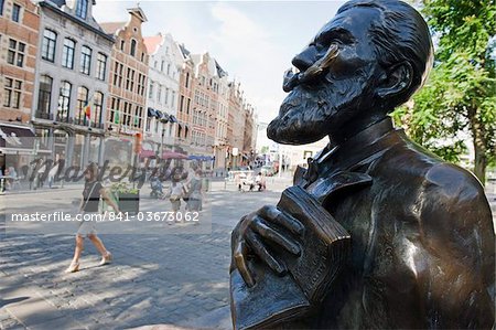 Statue of Charles Karel, Brussels, Belgium, Europe