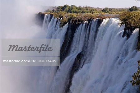 Victoria Falls, UNESCO World Heritage Site, Zambesi River, Zambia, Africa