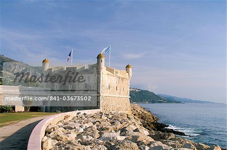 Jean Cocteau Museum, Bastion, Menton, Alpes-Maritimes, Cote d'Azur, Provence, French Riviera, France, Mediterranean, Europe