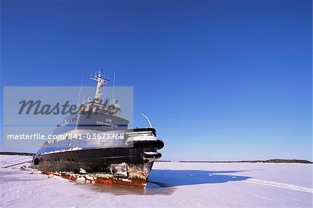 Icebreaker Arctic Explorer, Gulf of Bothnia, Lapland, Sweden, Scandinavia, Europe