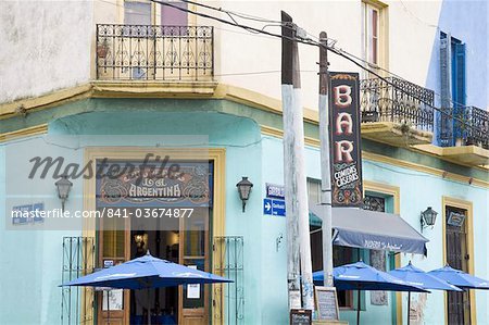 Pulperia La Argentina Bar in La Boca District of Buenos Aires, Argentina, South America