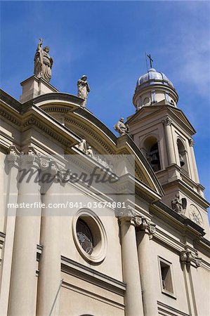 Cathedral in the Old City District, Montevideo, Uruguay, South America