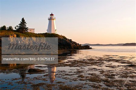 Letite Passage Lighthouse (Green's Point Lightstation), New Brunswick, Canada, North America