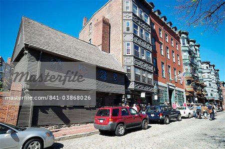 Paul Revere's House, Boston, Massachusetts, New England, United States of America, North America