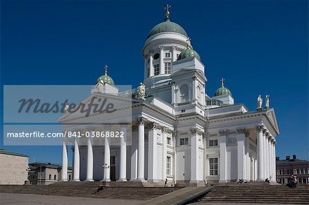 The Lutheran Cathedral, Senate Square, Helsinki, Finland, Scandinavia, Europe