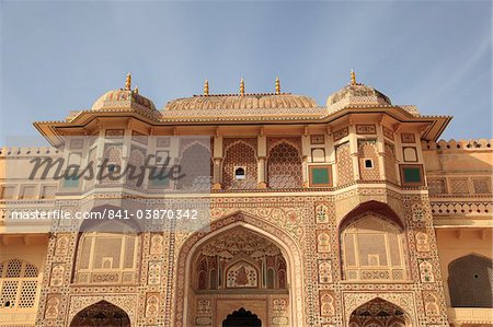 Ganesh Bol Gate, Amber Fort Palace, Jaipur, Rajasthan, India, Asia