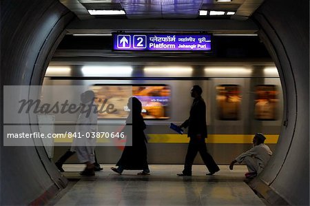Subway, Delhi, India, Asia Subway, Delhi, India, Asia