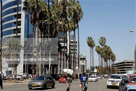 Town centre, Harare, Zimbabwe, Africa