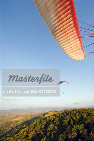 Paragliding in San Gil, adventure sports capital of Colombia, San Gil, Colombia, South America