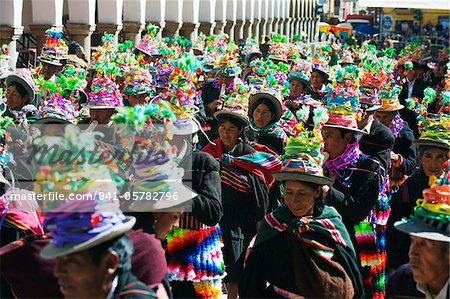 Anata Andina harvest festival, Carnival, Oruro, Bolivia, South America